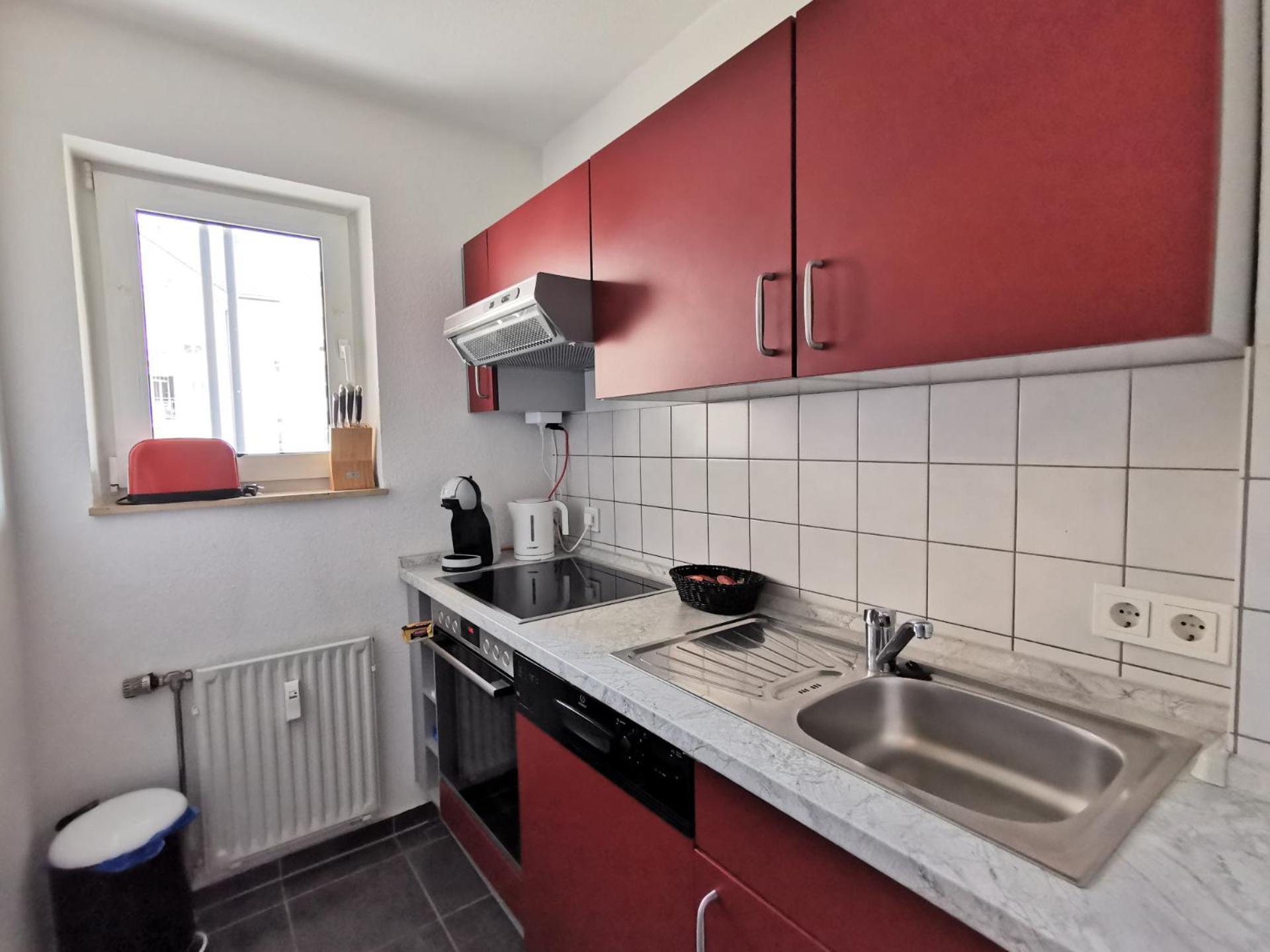 Komfortable 2-Zimmer-Ferienwohnung Am Kurpark บาดครอยซ์นาค ภายนอก รูปภาพ