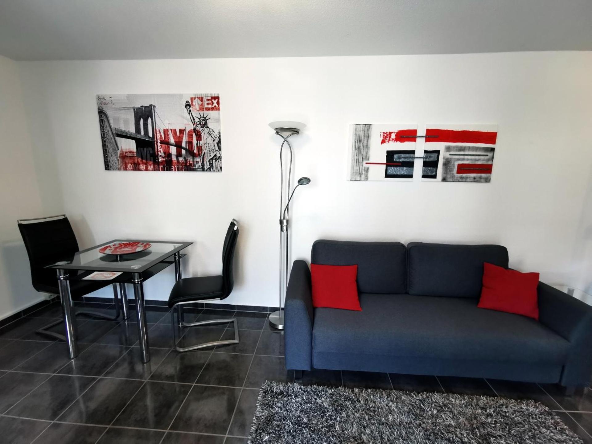 Komfortable 2-Zimmer-Ferienwohnung Am Kurpark บาดครอยซ์นาค ภายนอก รูปภาพ