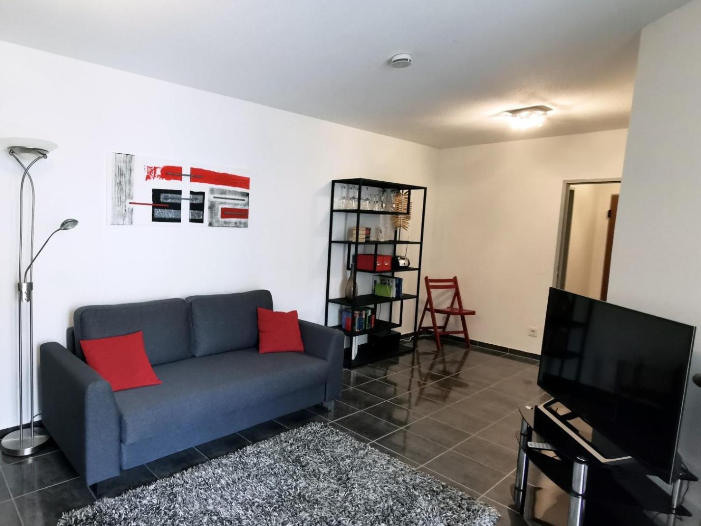 Komfortable 2-Zimmer-Ferienwohnung Am Kurpark บาดครอยซ์นาค ภายนอก รูปภาพ